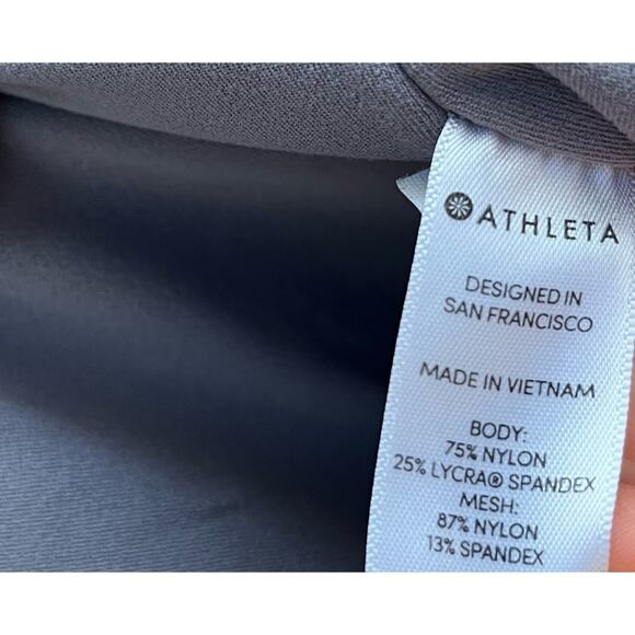 Athleta Salutation Tight Meshblock Stash Pocket XS - Picture 7 of 8